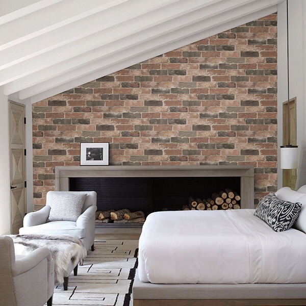 RECLAIMED BRICKS DUSTY RED RUSTIC