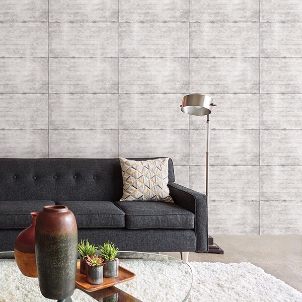 SMOOTH CONCRETE LIGHT GREY GEOMETRIC