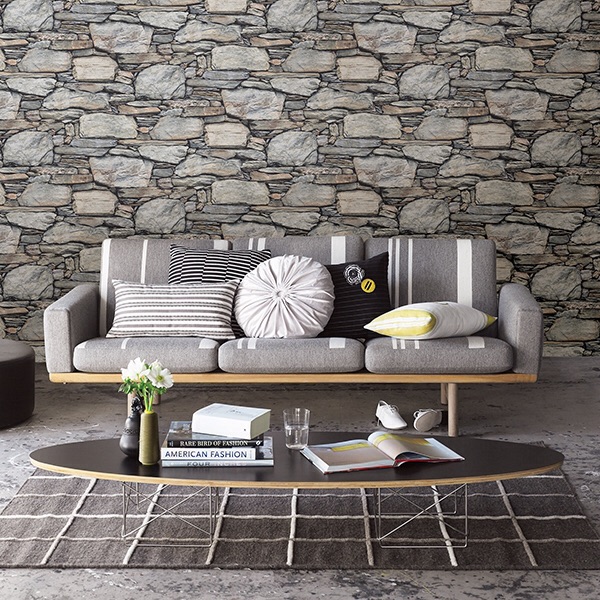 STONE WALL GREY HISTORIC