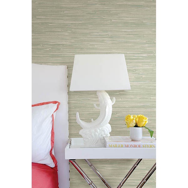 NATALIE SAGE FAUX GRASSCLOTH