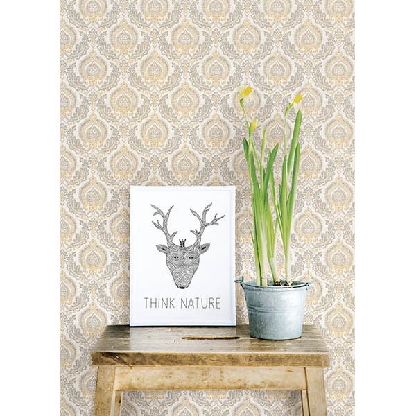 LULU HONEY DAMASK