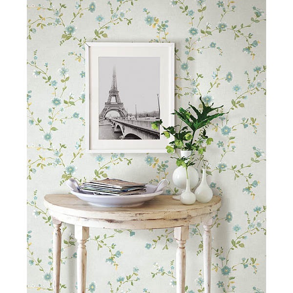 DELPHINE LIGHT BLUE FLORAL
