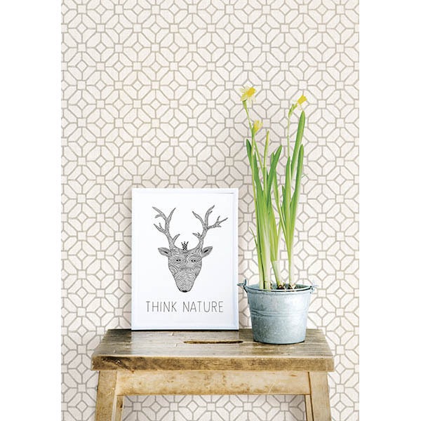 GIGI LIGHT GREY GEOMETRIC