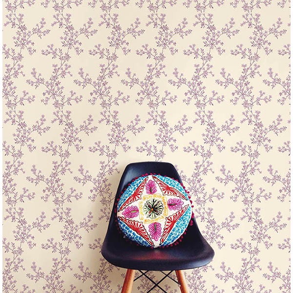 CLAIRE PURPLE FLORAL TRAIL