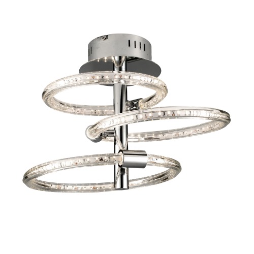 NOLTE LED CHROME CEILING LIGHT