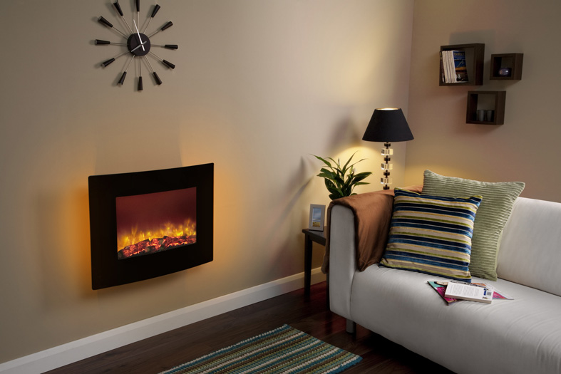 QUATTRO 2KW WALL MOUNTED ELECTRIC FIRE