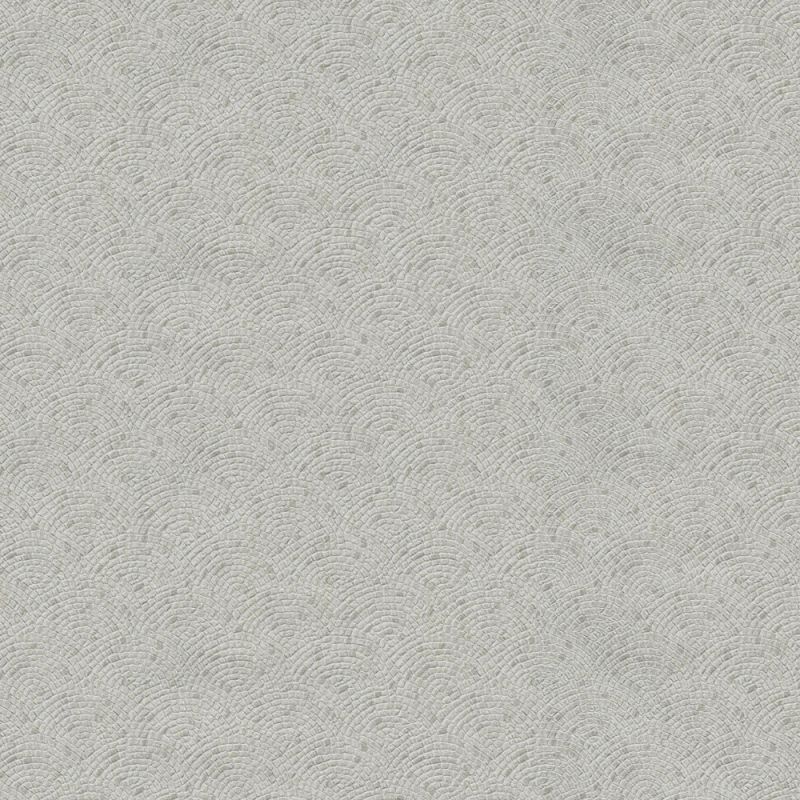  BERKELEY SILVER MOSAIC WALLPAPER 