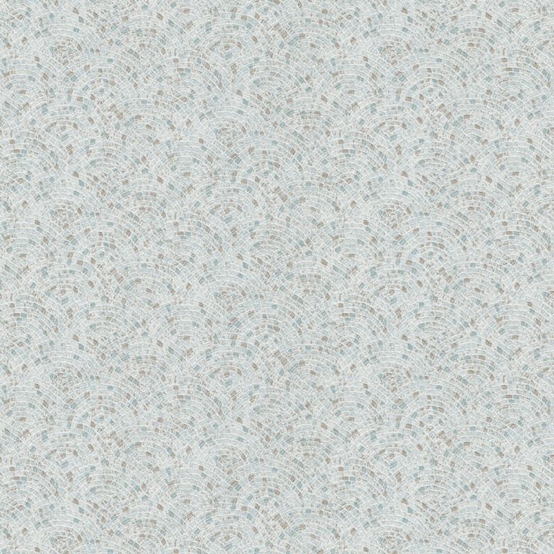 BERKELEY DUCK EGG MOSAIC WALLPAPER 
