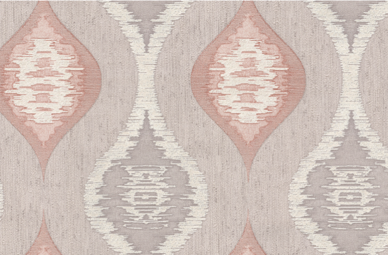 Sarah's Wallpaper & Interiors | San Marino Wave Coral/Taupe Sarah's Wallpaper & Interiors | San Marino Wave Coral/Taupe