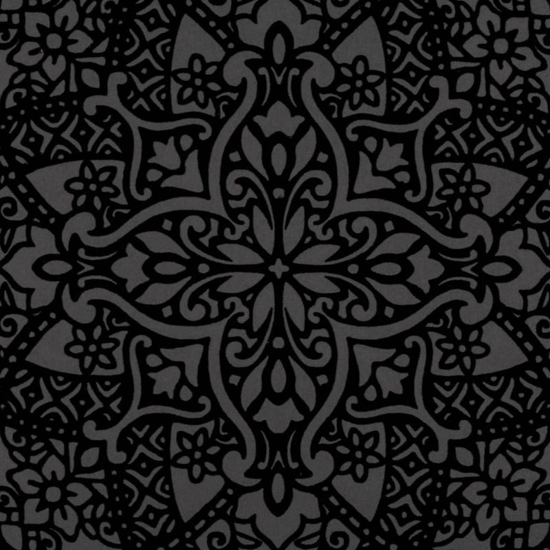 BYZANTINE FLOCK BLACK
