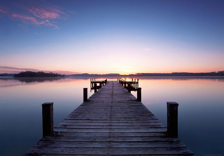 PIER AT SUNRISE