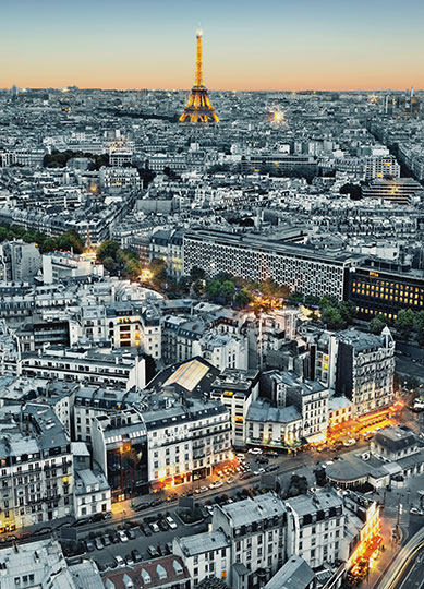 PARIS AERIAL VIEW