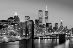 MANHATTAN SKYLINE AT NIGHT