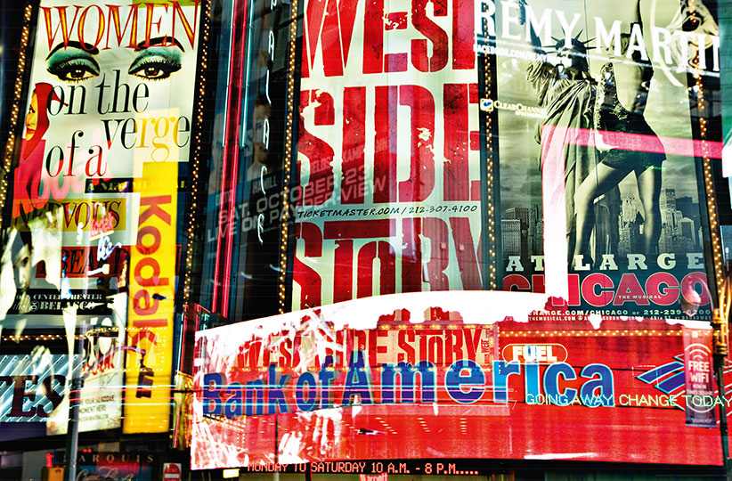 TIMES SQUARE NEON STORIES