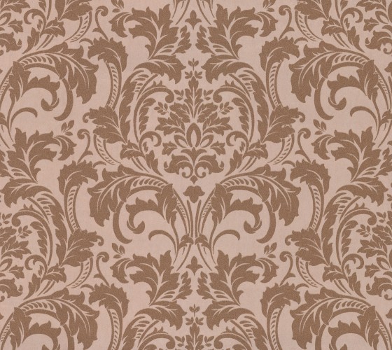 KRETSCHMER DELUXE WALLPAPER DAMASK GLASS BEAD