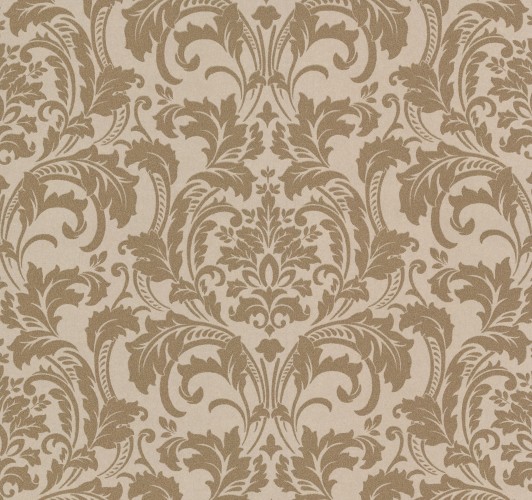 KRETSCHMER DELUXE WALLPAPER DAMASK GLASS BEADS 