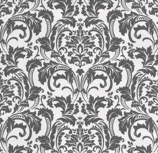 KRETSCHMER DELUXE WALLPAPER DAMASK GLASS BEADS 