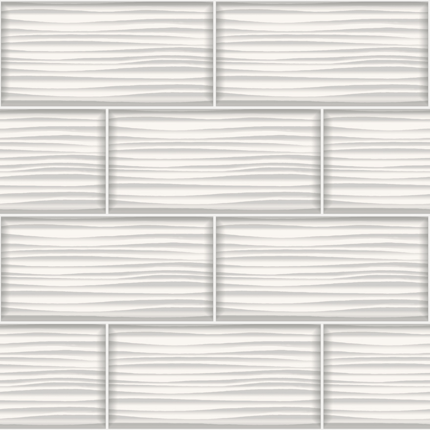 WAVE TILE WHITE