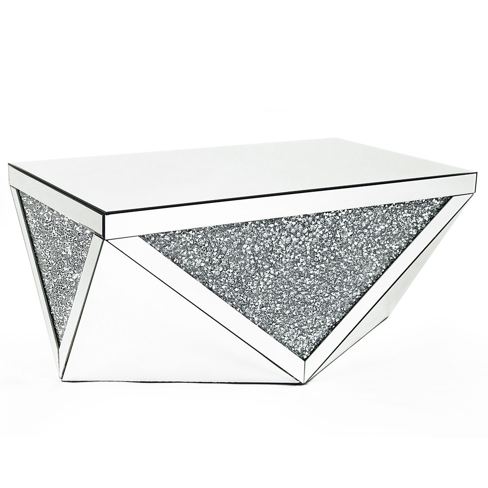 CRUSHED DIAMOND COFFEE TABLE