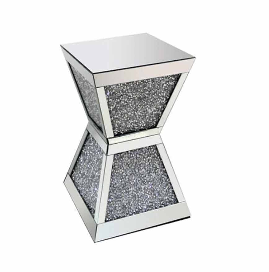 CRUSHED DIAMOND LAMP TABLE