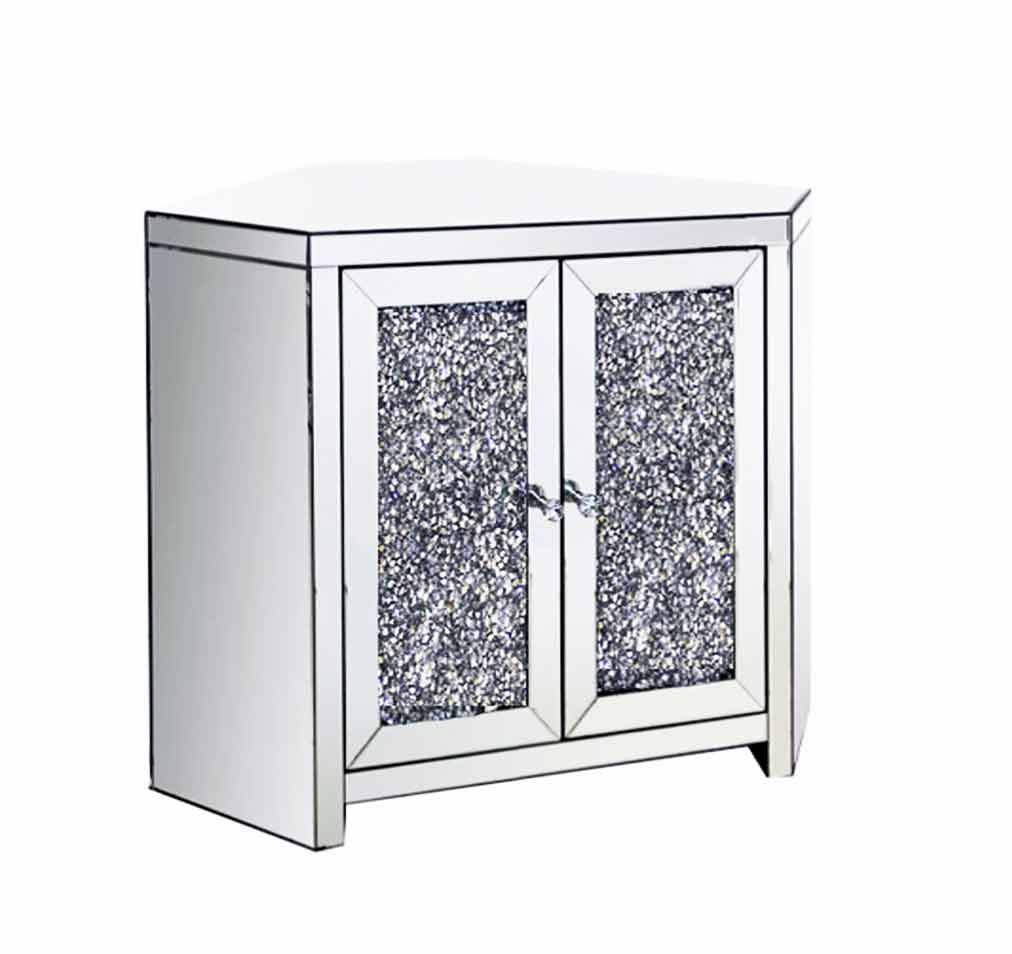 CRUSHED DIAMOND CORNER TV UNIT