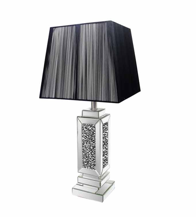 CRUSHED DIAMOND TABLE LAMP