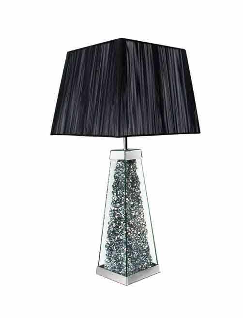 CRUSHED DIAMOND TABLE LAMP