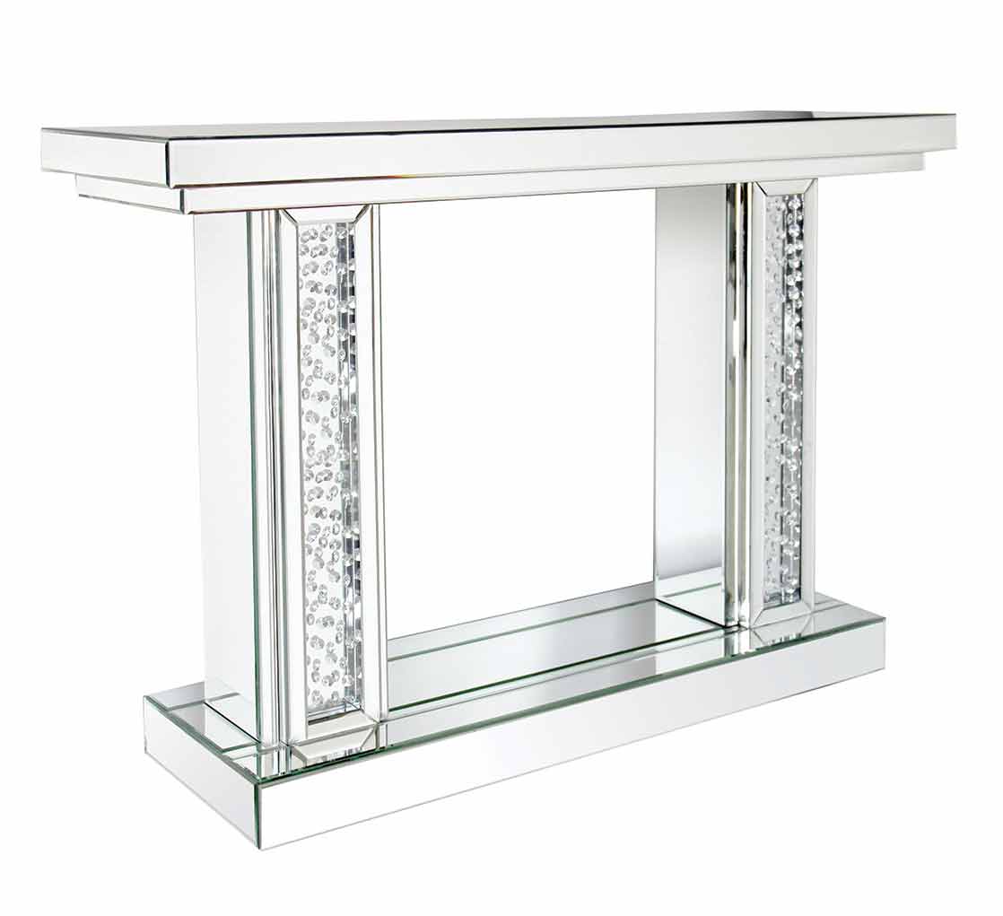 FLOATING PILLAR CONSOLE TABLE