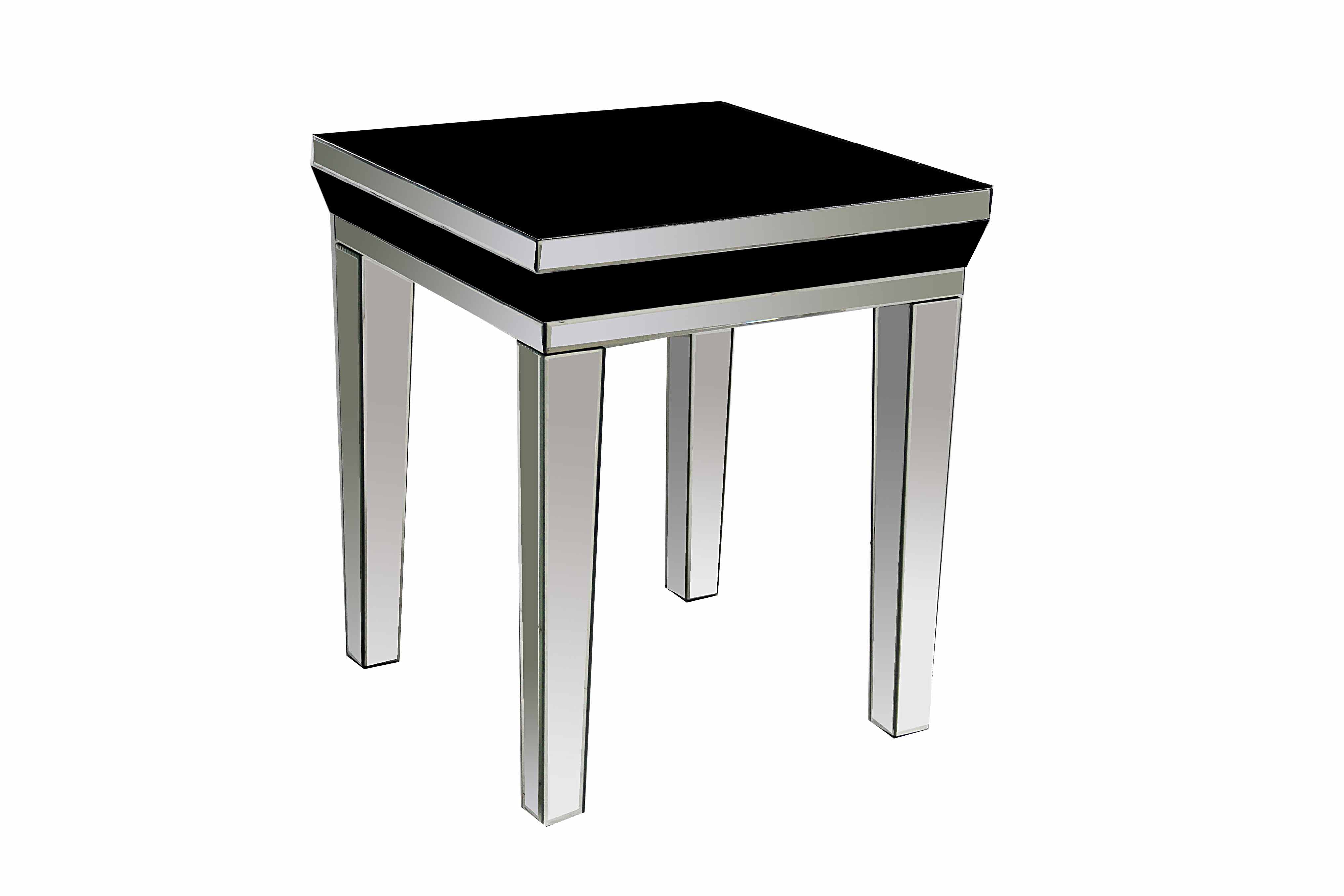 LONDON BLACK LAMP TABLE