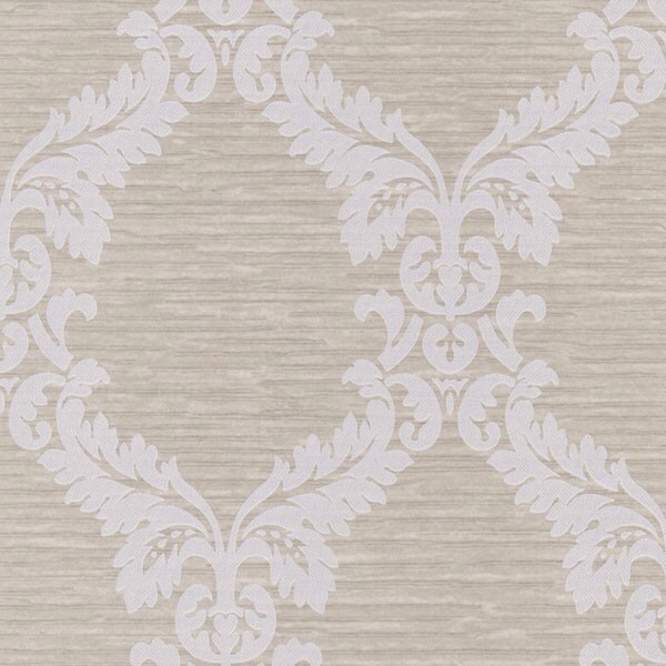 SIRI TAUPE DAMASK CREPE