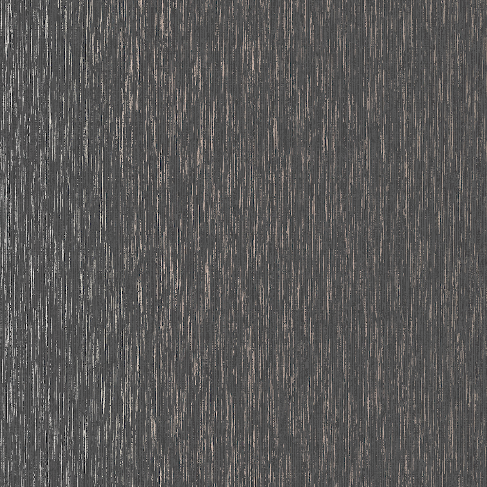 SUPERFRESCO VITTORIO PLAIN CHARCOAL ROSE GOLD WALLPAPER