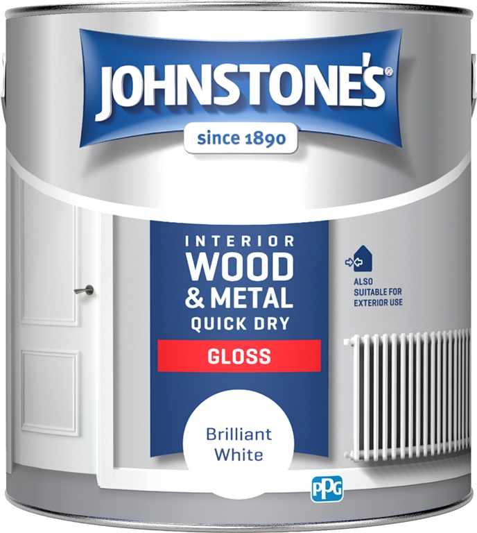 JOHNSTONE QUICK DRY GLOSS 2.5L