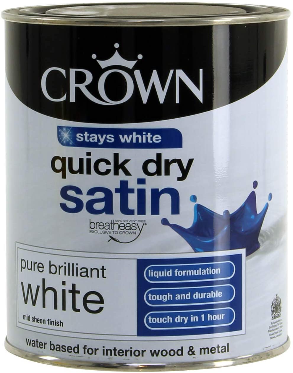 CROWN QUICK DRY SATIN