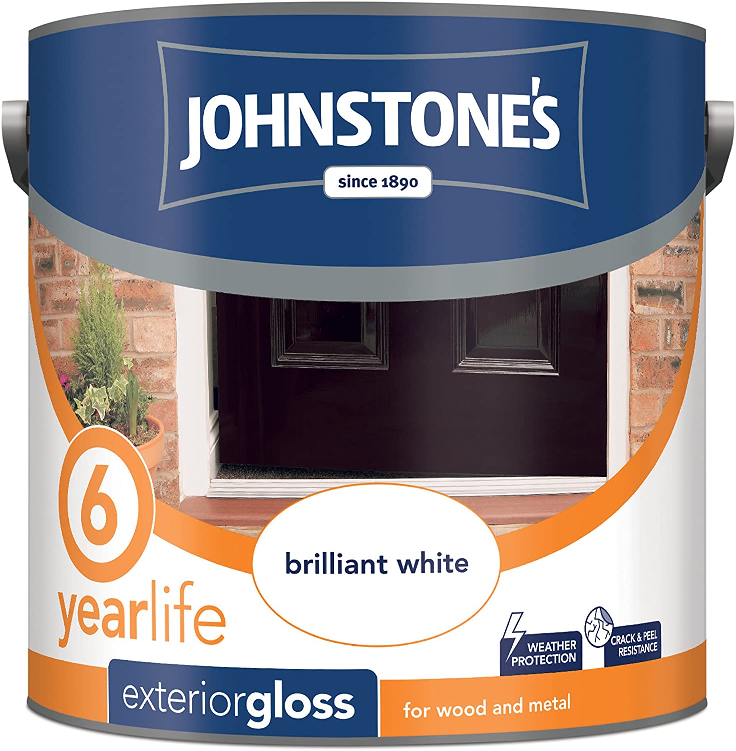 EXTERIOR GLOSS PAINT - BRILLIANT WHITE