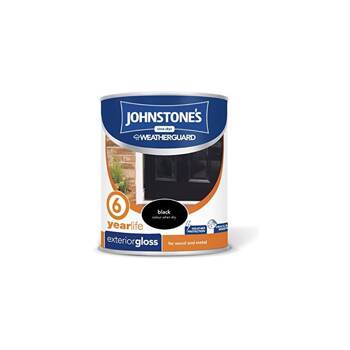 EXTERIOR GLOSS PAINT - BLACK