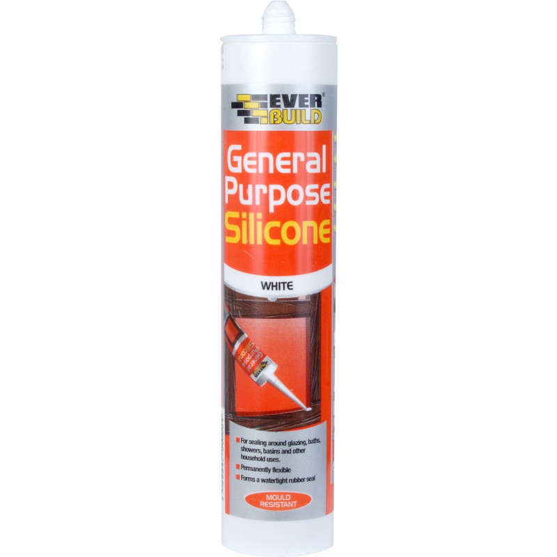 GENERAL PURPOSE SILICONE 310ML WHITE