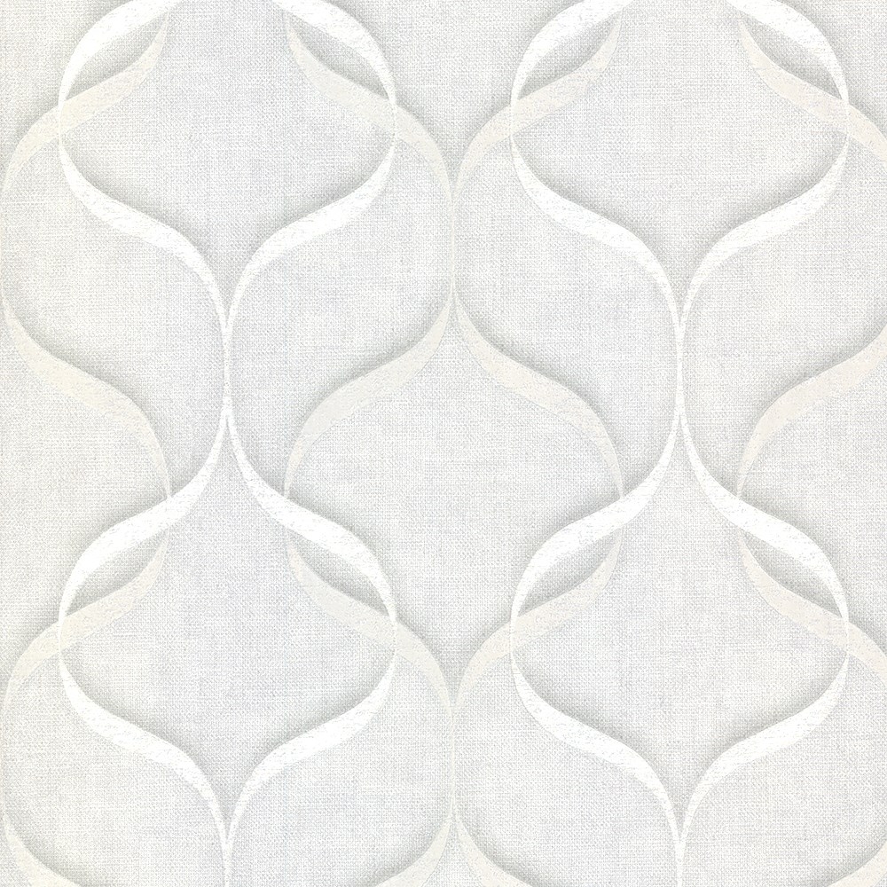 FIINE DECOR MILANO 9 WAVE IVORY WALLPAPER