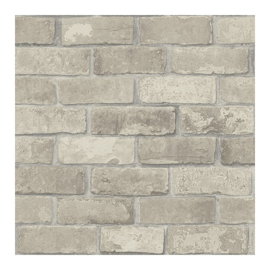 NATURAL SPARKLE BRICK WALLPAPER