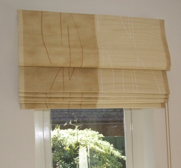 MADE TO MEASURE ROMAN  BLINDS FROM