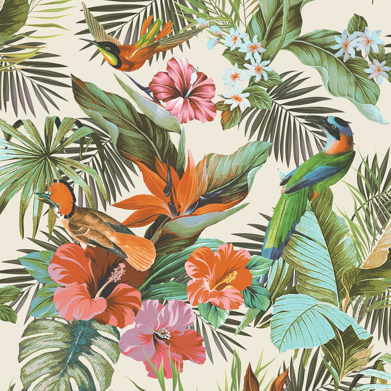 PARADISE BIRDS MULTI