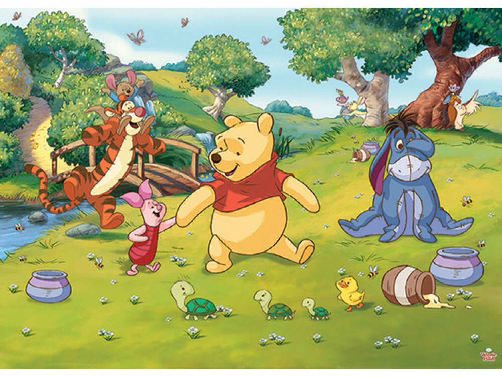 WINNIE THE POOH WALLPAPER MURAL