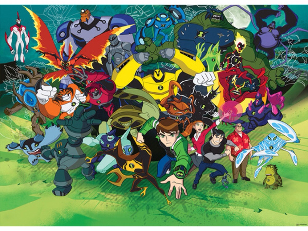 BEN 10 WALLPAPER MURAL