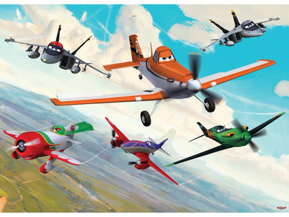 DISNEY PLANES WALLPAPER MURAL