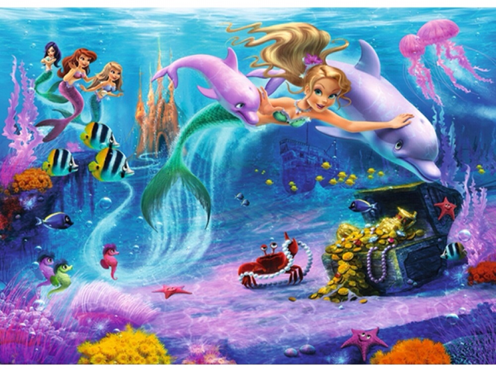 MERMAIDS WALLPAPER MURAL