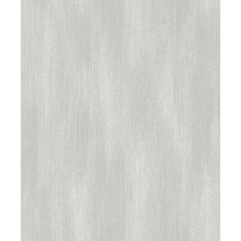 FABRIC SILVER PLAIN VINYL WALLPAPER