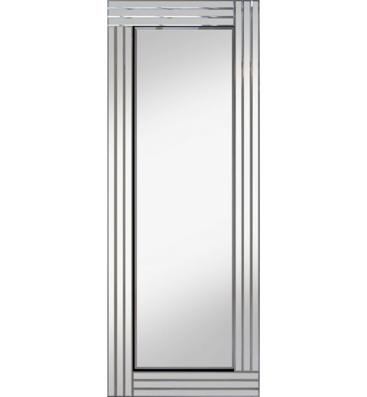 PO918 SILVER LARGE MIRROR