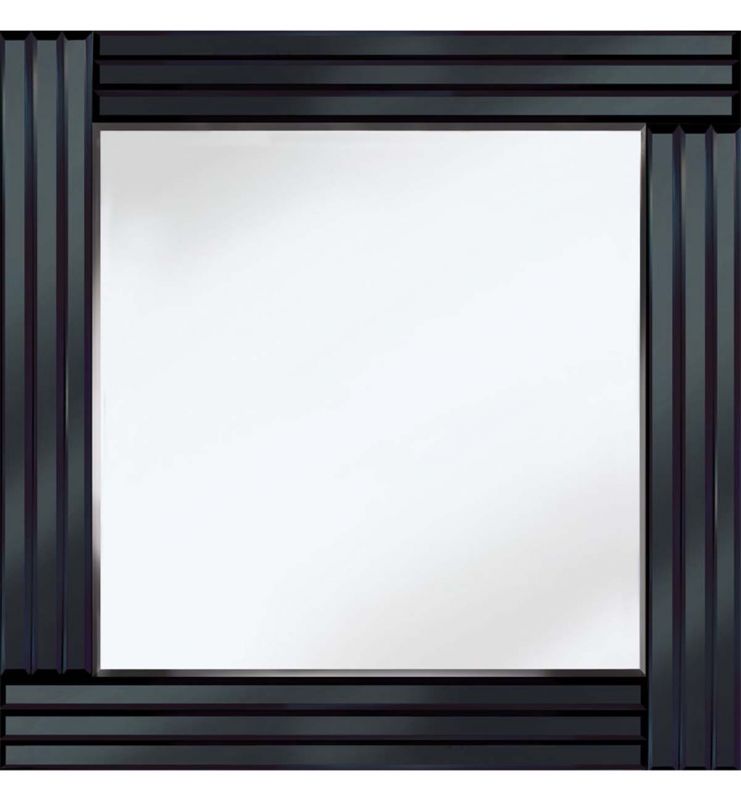 CLASSIC TRIPLE BAR MIRROR BLACK 60X60