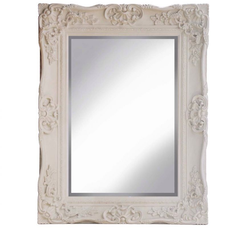 PMR SCROLL MIRROR CREAM 89X119