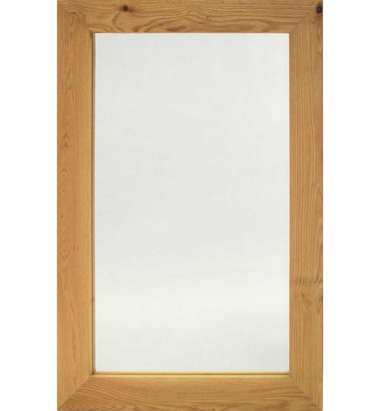 WOOD CHUNKY NATURAL MIRROR OAK 80X120