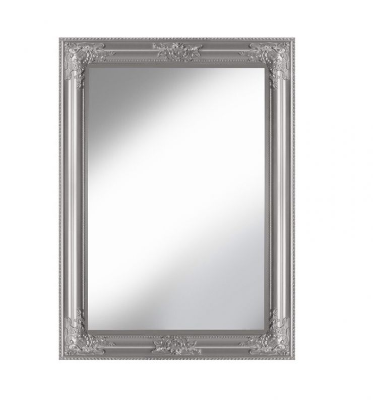  ROCCO OVERMANTLE MIRROR SILVER